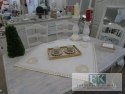 BIEŻNIK SERWETKA CAFE 85X85 PROWANSJA SHABBY CHIC VINTAGE LOFT