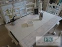 BIEŻNIK DEKORACYJNY DIAMENT 40X160 JASNOSIWY PROWANSJA SHABBY CHIC VINTAGE LOFT