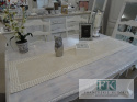 BIEŻNIK DEKORACYJNY NATURAL 40X140 PROWANSJA SHABBY CHIC VINTAGE LOFT