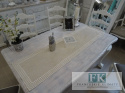 BIEŻNIK DEKORACYJNY NATURAL 40X140 PROWANSJA SHABBY CHIC VINTAGE LOFT