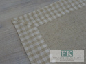 BIEŻNIK DEKORACYJNY NATURAL 40X140 PROWANSJA SHABBY CHIC VINTAGE LOFT