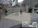 BIEŻNIK SERWETA CLASSIC KREMOWY 85X85 PROWANSJA SHABBY CHIC VINTAGE LOFT