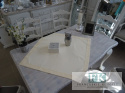 BIEŻNIK SERWETA CLASSIC KREMOWY 85X85 PROWANSJA SHABBY CHIC VINTAGE LOFT