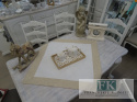 BIEŻNIK SERWETA IMAGE 85X85 PROWANSJA SHABBY CHIC VINTAGE LOFT