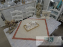 BIEŻNIK SERWETA INFINITY 85X85 PROWANSJA SHABBY CHIC VINTAGE LOFT