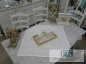 BIEŻNIK SERWETA DIVA 85X85 PROWANSJA SHABBY CHIC VINTAGE LOFT