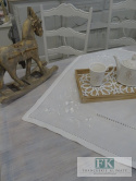 BIEŻNIK SERWETA DIVA 85X85 PROWANSJA SHABBY CHIC VINTAGE LOFT