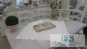 BIEŻNIK SERWETKA CARYCA 85X85 PROWANSJA SHABBY CHIC VINTAGE LOFT