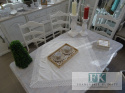 BIEŻNIK SERWETKA KARINA 85X85 PROWANSJA SHABBY CHIC VINTAGE LOFT