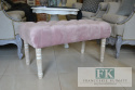 CHESTERFIELD 80 CM PUDROWY RÓŻ SIEDZISKO - PUFA - ŁAWECZKA shabby CHESTERFIELD 80 CM PUDROWY RÓŻ SIEDZISKO - PUFA - ŁAWECZKA shabby