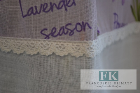 ZAZDROSTKA 60X150 KOLEKCJA LAWENDA SHABBY PROWANSJA FRANCJA ZAZDROSTKA 60X150 KOLEKCJA LAWENDA SHABBY PROWANSJA FRANCJA
