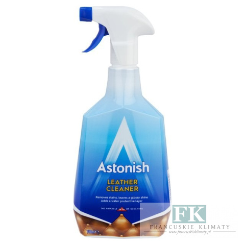 ASTONISH LEATHER CLEANER 750 ML SPRAY DO KONSERWACJI TKANIN TAPICEROWANYCH/ SKÓRZANYCH ORYGINALNA CHEMIA