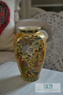 PORCELANOWY WAZON JAPOŃSKI 15 CM CERAMIKA