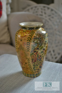 PORCELANOWY WAZON JAPOŃSKI 15 CM CERAMIKA