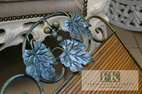 GAZETNIK METAL KUTY RATTAN VINATGE RETRO GAZETNIK METAL KUTY RATTAN VINATGE RETRO