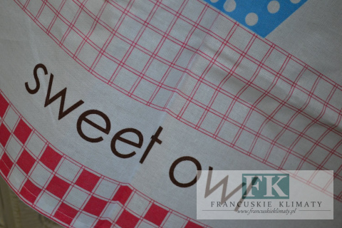 ŚCIERECZKA KUCHENNA 70X40 SOWA MALINOWA KRATKA 100% BAWEŁNA ŚCIERECZKA KUCHENNA 70X40 SOWA MALINOWA KRATKA 100% BAWEŁNA