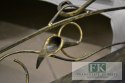 STYLOWY METALOWY KUTY KOSZYK NA DREWNO VINATAGE RETRO