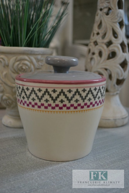POJEMNIK CERAMICZNY 14 CM KOLEKCJA SKANDYNAWSKA