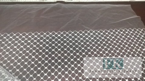 KUPON TKANINA MATERIAŁ 80x275 TIUL HAFTOWANY BIEL OKAZJA KUPON TKANINA MATERIAŁ 80x275 TIUL HAFTOWANY BIEL OKAZJA