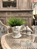 WAZON / DONICA - OSŁONKA CERAMICZNO- BETONOWA 20 CM POPIERSIE