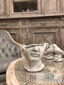 WAZON / DONICA - OSŁONKA CERAMICZNO- BETONOWA 20 CM POPIERSIE