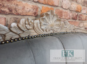 *FRANCUSKI KPL. SOFA + 2 FOTELE antyczne drewno plusz