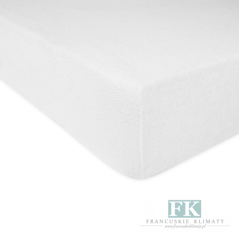 PRZEŚCIERADŁO FROTTE 140X200 Z GUMKĄ BIEL PRZEŚCIERADŁO FROTTE 140X200 Z GUMKĄ BIEL