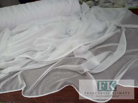 MATERIAŁ TKANINA MARKIZETA 320 CM BIEL MATERIAŁ TKANINA MARKIZETA 320 CM BIEL