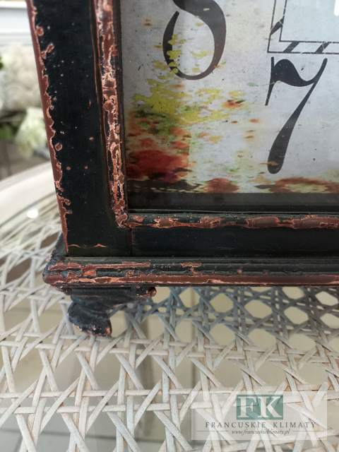 ZEGAR STOJĄCY metal 44 CM RETRO ZEGAR STOJĄCY metal 44 CM RETRO