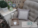KŁ. POSZEWKA DEKORACYJNA KING 40X40 SHABBY , PROWANSJA , VINTAGE KŁ. POSZEWKA DEKORACYJNA KING 40X40 SHABBY , PROWANSJA , VINTAGE