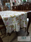 BIEŻNIK WIELKANOC FALBANY KORONKA szyty na wymiar 50/200 BIEŻNIK WIELKANOC FALBANY KORONKA szyty na wymiar 50/200