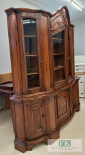 CUDO ! - BIBLIOTEKA KREDENS orzech 222 CM !