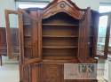 CUDO ! - BIBLIOTEKA KREDENS orzech 222 CM !